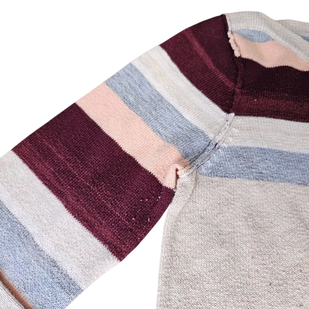 BCBGeneration Colorblock Boat Neck Sweater - Size M - Picture 9 of 11